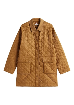 Tommy Hilfiger quilted-pocket coat - Brown