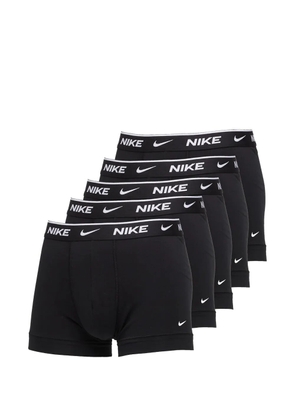 Nike logo-print boxers set (set of five) - Black