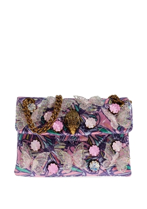 Kurt Geiger London mini Kensington butterfly shoulder bag - Purple