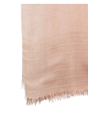 Faliero Sarti frayed scarf - Brown