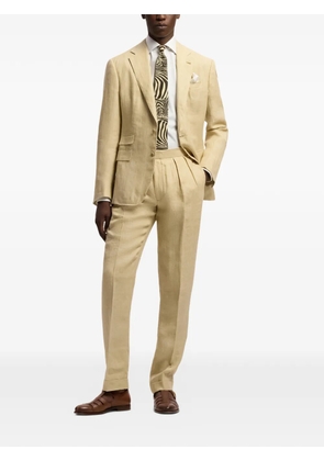 Ralph Lauren Purple Label animal-print tie - Black