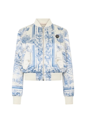 Philipp Plein bomber jacket - White