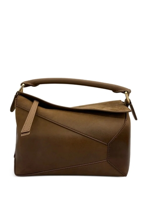 LOEWE small Puzzle Edge tote bag - Brown