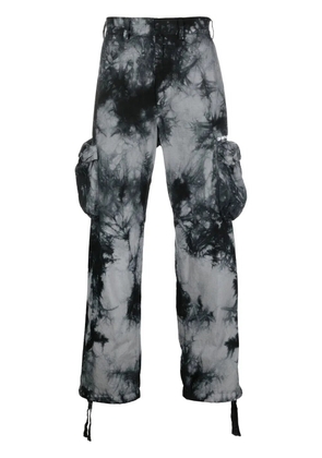 Off-White graphic-print cargo trousers - Grey