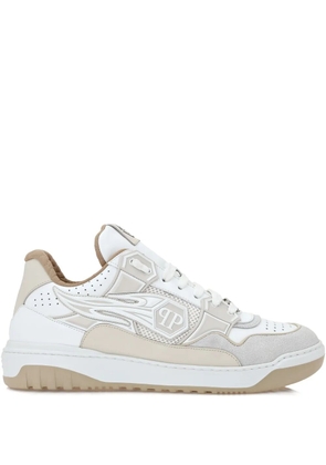 Philipp Plein Strass Hexagon sneakers - Neutrals