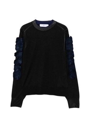 Toga Pulla Motif T-shirt - Black