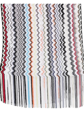 Missoni Vida fringed scarf - Neutrals