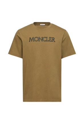 Moncler logo T-shirt - Green