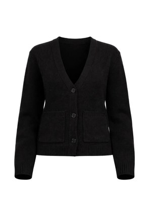LARA V-neck cardigan - Black