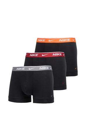 Nike logo-print boxers set (set of three) - Black