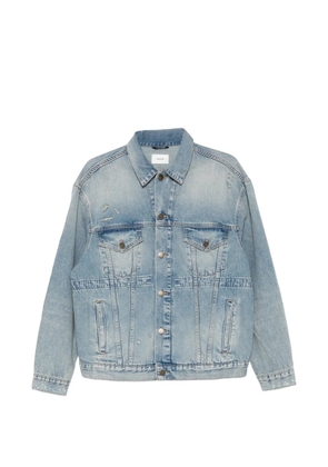 Haikure Clay Broken Celestial distressed buttoned jacket - Blue
