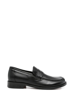 MORGILLO Mood penny-strap loafers - Black