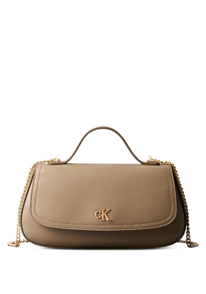 Calvin Klein chain shoulder bag - Neutrals