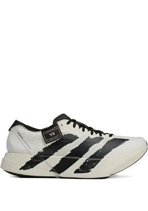 adidas Adios pro 4 striped sneakers - White