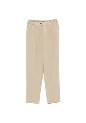 PT Torino elasticated trousers - Neutrals