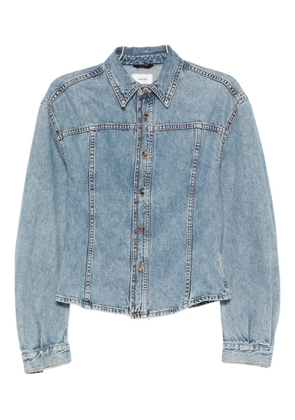 Haikure button-up denim jacket - Blue