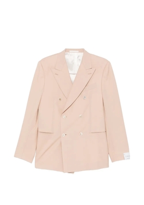 Caruso double-breasted suit - Neutrals