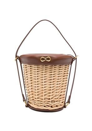 TWINSET natural bucket bag - Neutrals