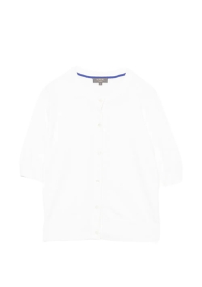 N.Peal crew neck short-sleeve T-shirt - Neutrals