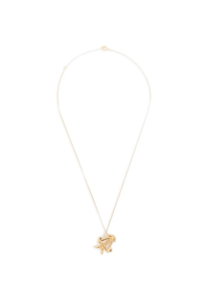 Completedworks Sagittarius zodiac-balloon necklaces - Gold
