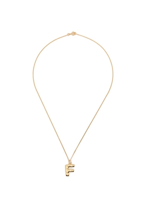 Completedworks F-pendant necklace - Gold