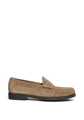G.H.Bass penny suede loafers - Neutrals