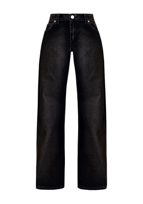 UNDERGOLD x Garcias Santa Unión low-rise wide-leg jeans - Black