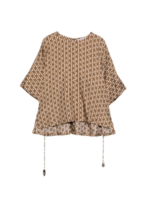 Max Mara printed blouse - Brown