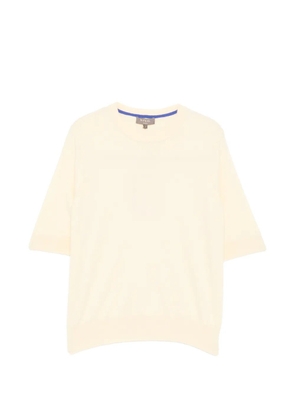 N.Peal crew neck T-shirt - Yellow
