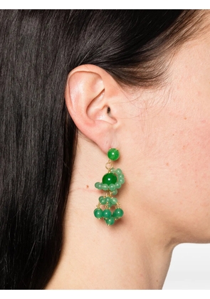 Completedworks beaded drop earrings - Gold