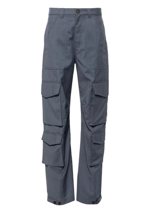 Golden Goose virgin-wool cargo pants - Blue
