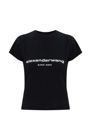 Alexander Wang rhinestone-embellished T-shirt - Black