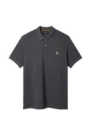 MPS Zebra regular-fit polo shirt - Grey