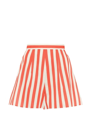ERES striped shorts - Red