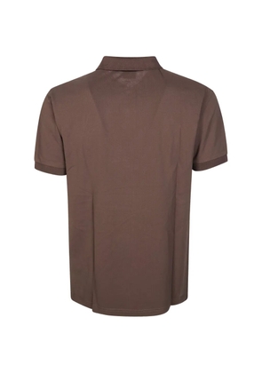 Sun68 bandana-collar polo shirt - Brown