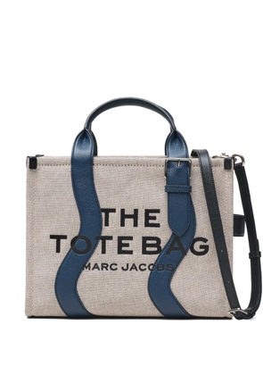 Marc Jacobs The Medium Wavy Canvas tote bag - Neutrals