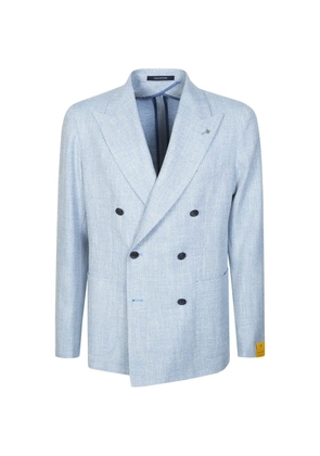 Tagliatore double-breasted blazer - Blue