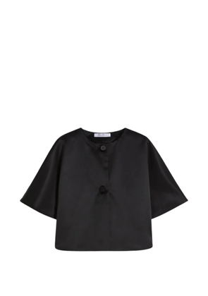 Max Mara Mxautile buttoned cape - Black