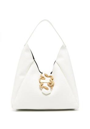 Just Cavalli appliqué tote bag - White