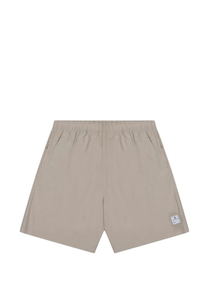 Department 5 logo-detail shorts - Neutrals