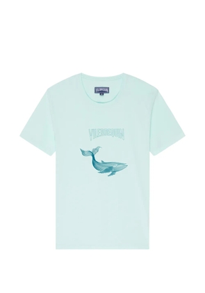 Vilebrequin round-neck whale-print T-shirt - Blue