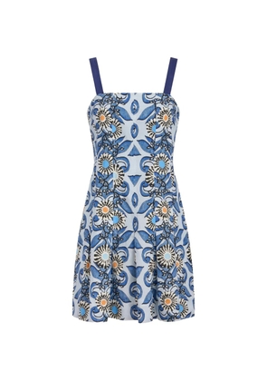 Marie Oliver Logan floral dress - Blue