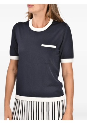 Gran Sasso chest-pocket T-shirt - Blue