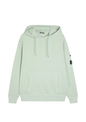 C.P. Company Lens-detail pocket hoodie - Blue