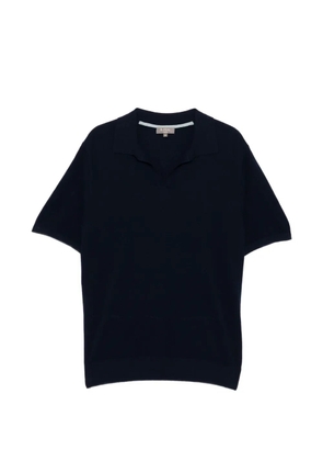 N.Peal piqué top - Blue