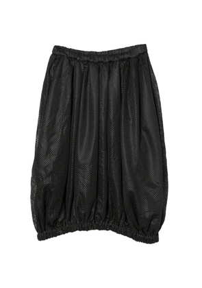 Comme Des Garçons Comme Des Garçons gathered skirt - Black