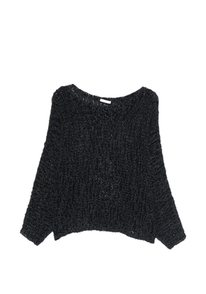 Haikure Jenna open-knit sweater - Grey