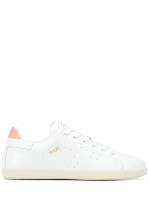 Tod's low-top leather trainers - White