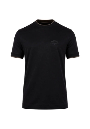 Emporio Armani logo-detail T-shirt - Black