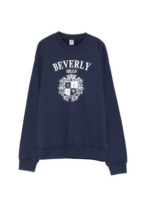 Sporty & Rich graphic-print sweatshirt - Blue